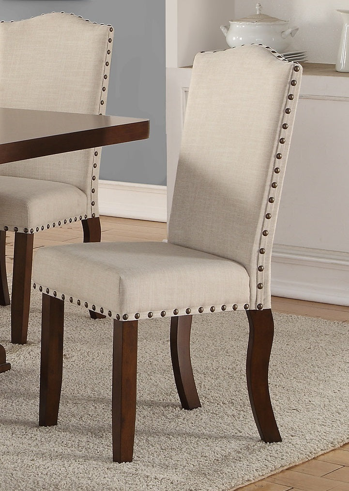 Ferna Upholstered Dining Chairs (Set of 2) - Cream