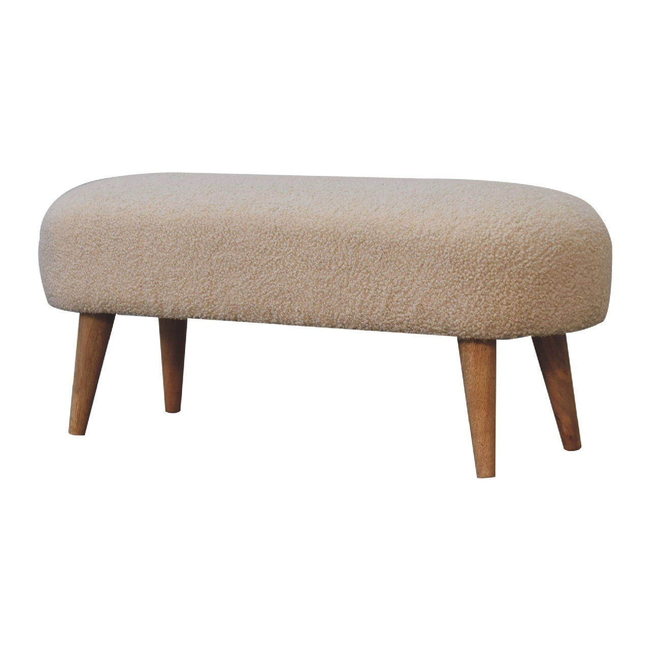 Kye Boucle Hallway Bench