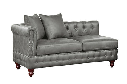 Jaya Reversible One Arm Loveseat - Light Gray