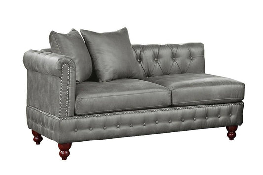 Jaya Reversible One Arm Loveseat - Light Gray