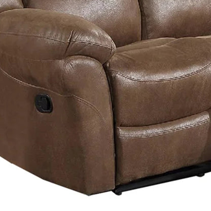 Betty Power Reclining Loveseat - Brown