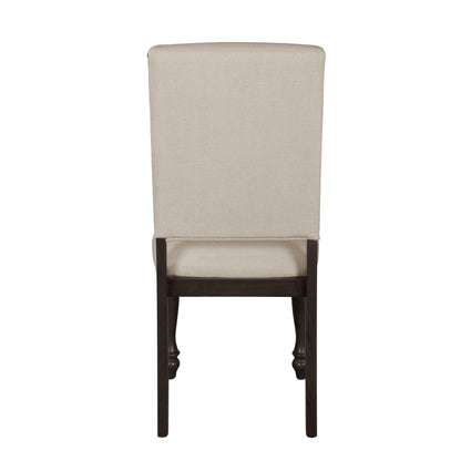 Zonos Fabric Dining Chair (Set of 2) - Brown Gray