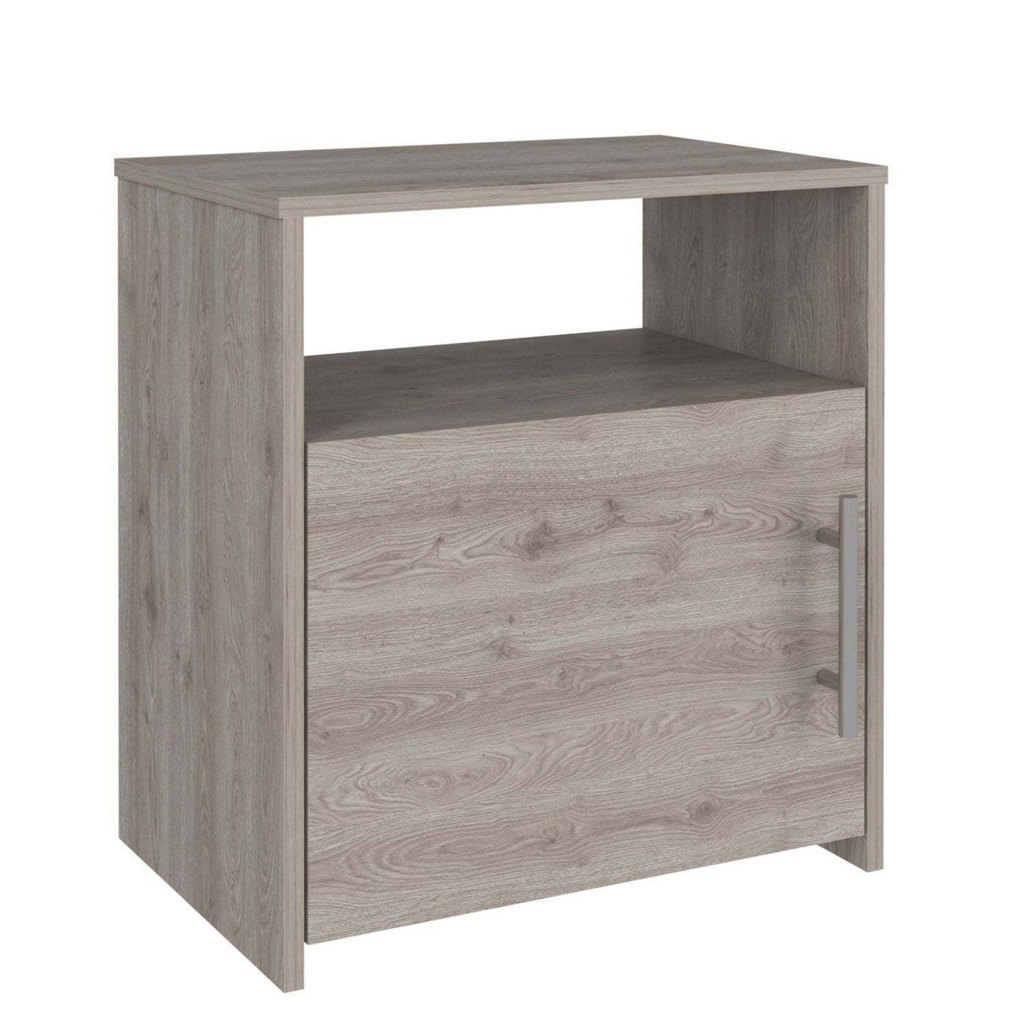 Omaha Nightstand Metal Handle - Gray