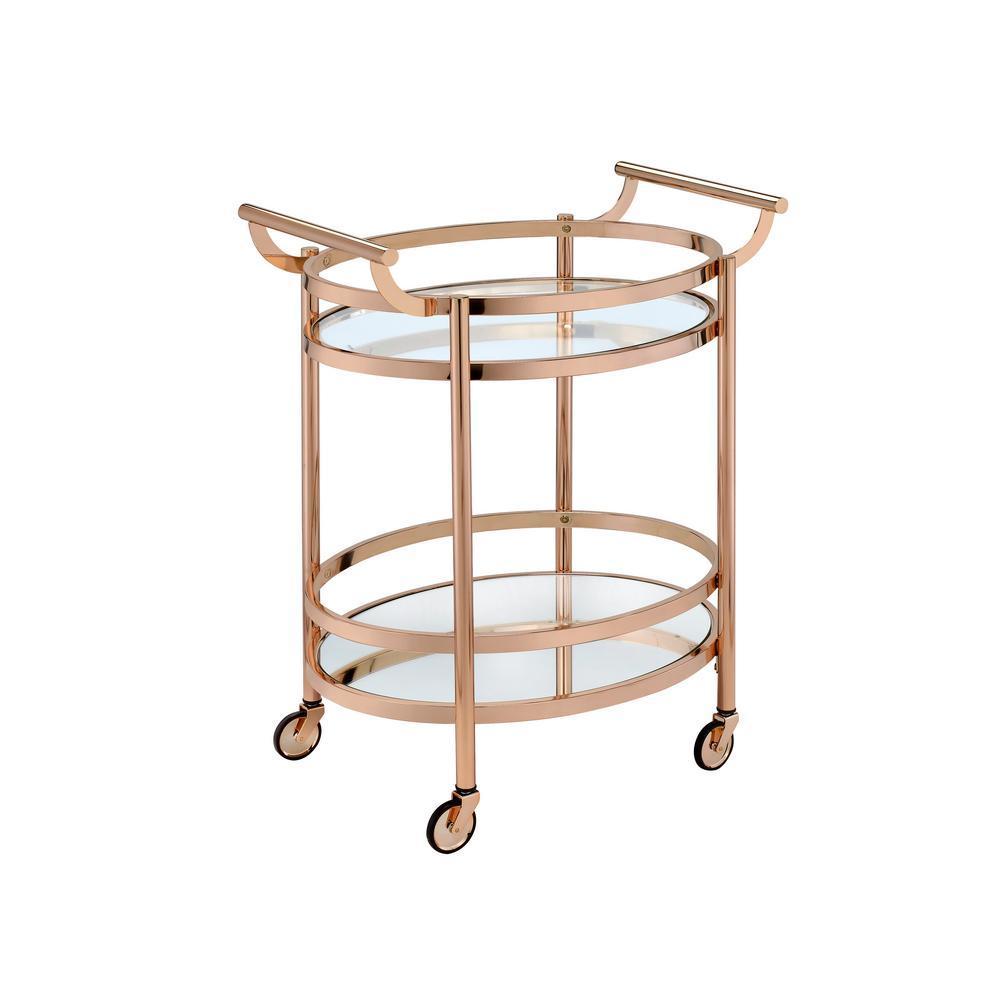 Roslyn Bar Carts - Gold