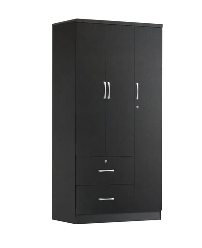 Go Green Woods 3 Door / 2 Drawer Wardrobe