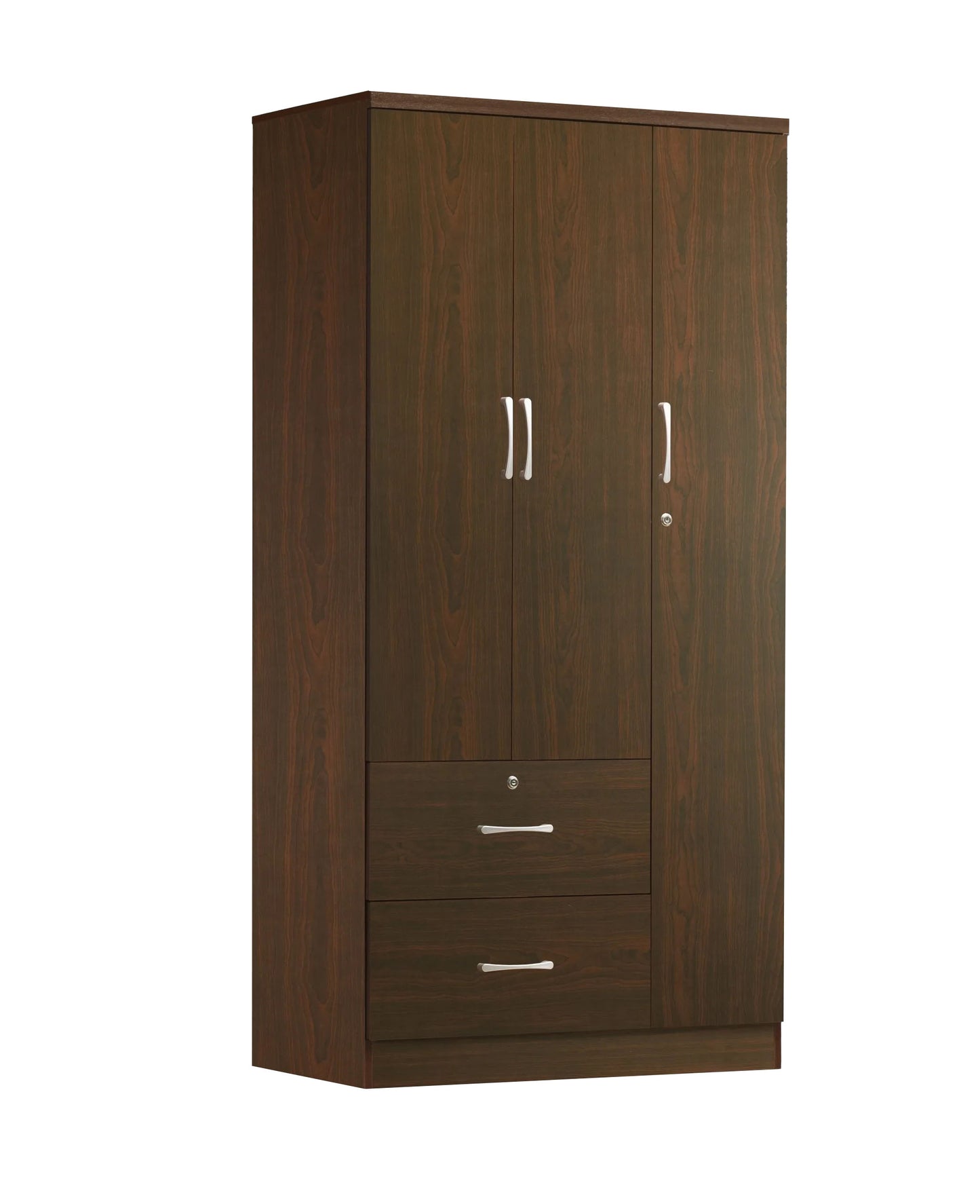 Go Green Woods 3 Door / 2 Drawer Wardrobe