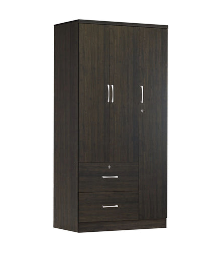 Go Green Woods 3 Door / 2 Drawer Wardrobe