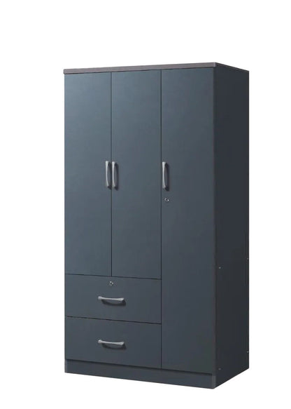 Go Green Woods 3 Door / 2 Drawer Wardrobe