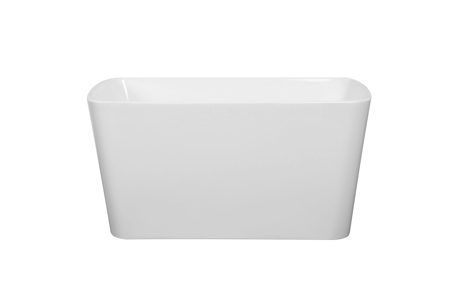 Rinny 49'' Freestanding Japanese Soaking Bathtub with Built-in Seat