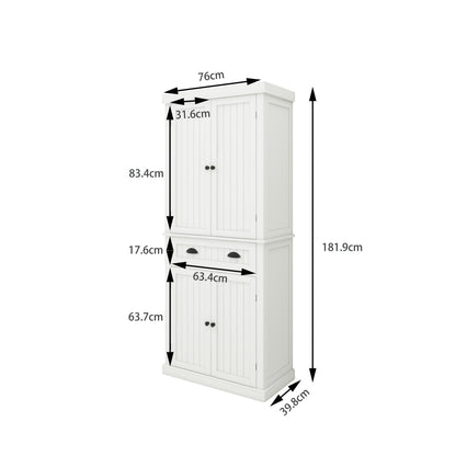 Avalos Storage Cabinet - White