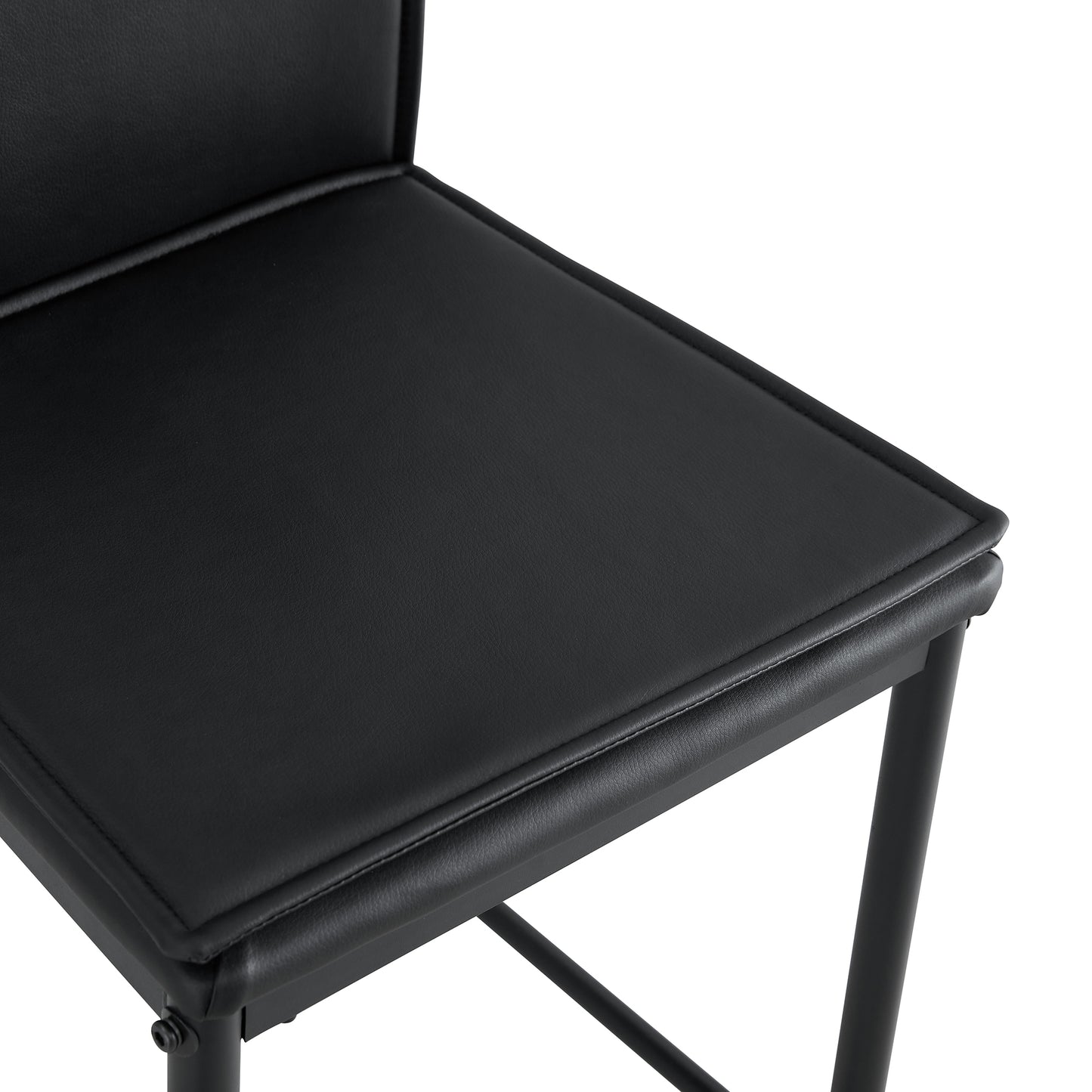 Zen Bar Stool  - Black Set of 2