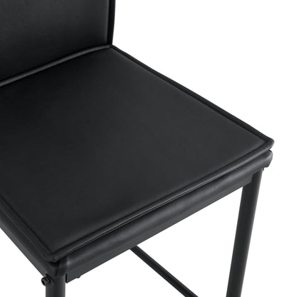 Zen Bar Stool  - Black Set of 2