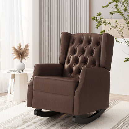 Watson Rocking Chair - Dark Brown