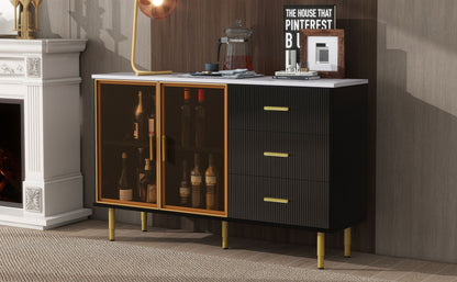 Finch Sideboard Buffet - Black