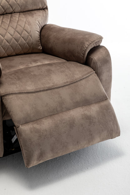 Eriga Power Lift Recliner Chair (180 degree lying flat) - Brown