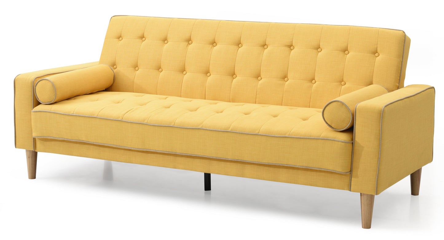 Andrews Sofa Bed - Yellow