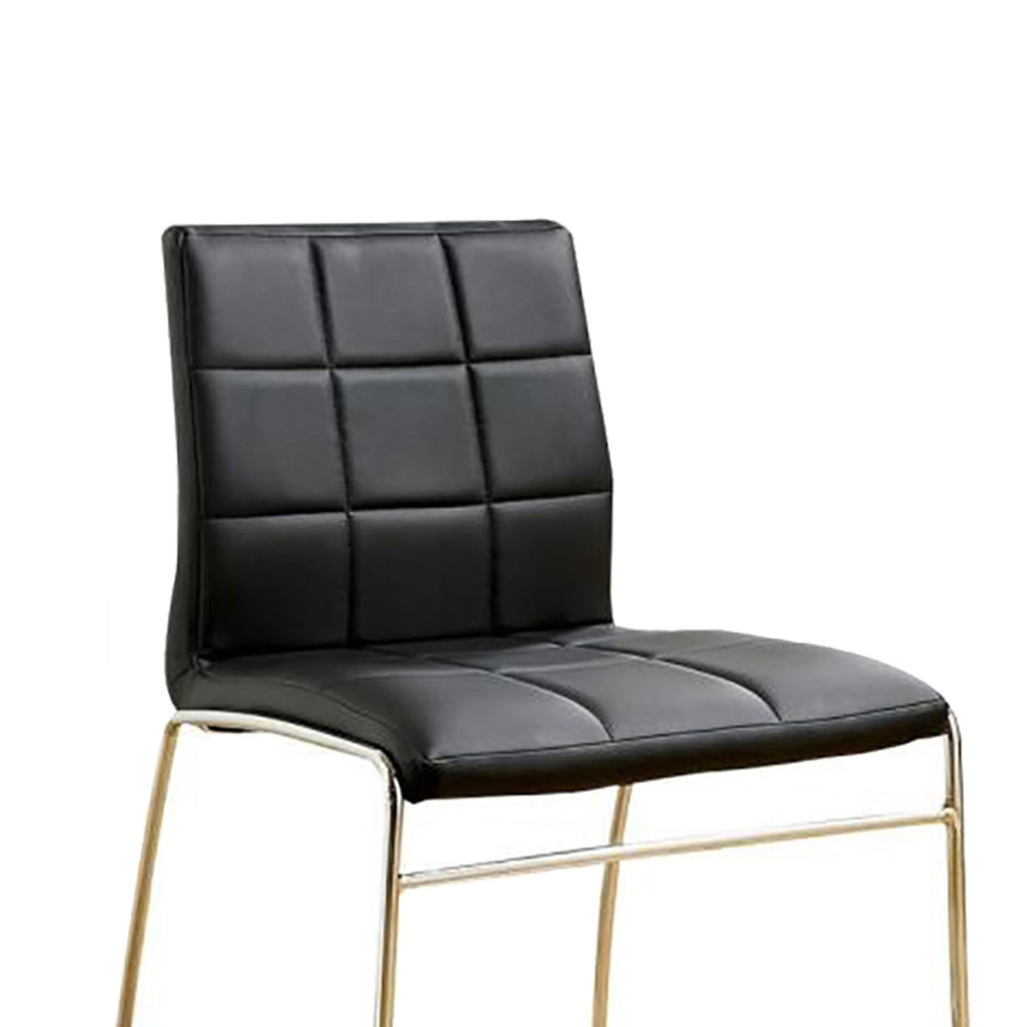 Snyder Leatherette Dining Chairs (Set of 2) - Black