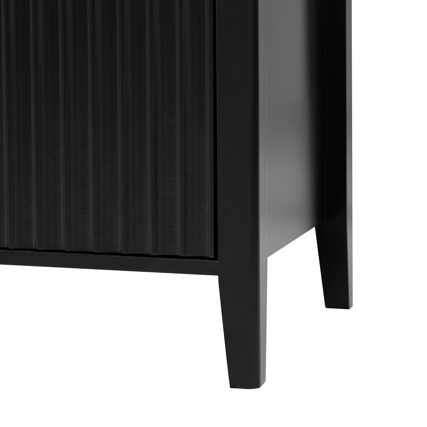 Kito II Sideboard Accent Cabinet - Black