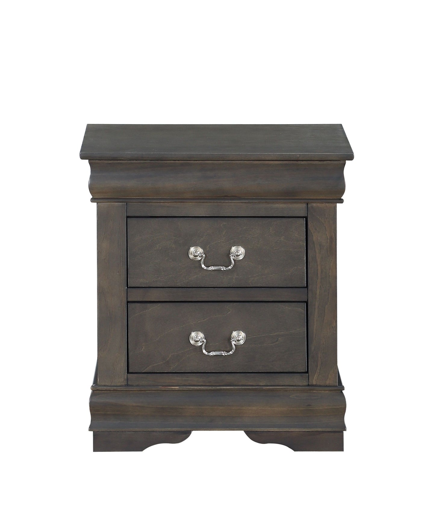 Louis Philippe Nightstand - Dark Gray