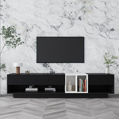 Moka Sleek TV Stand - Black