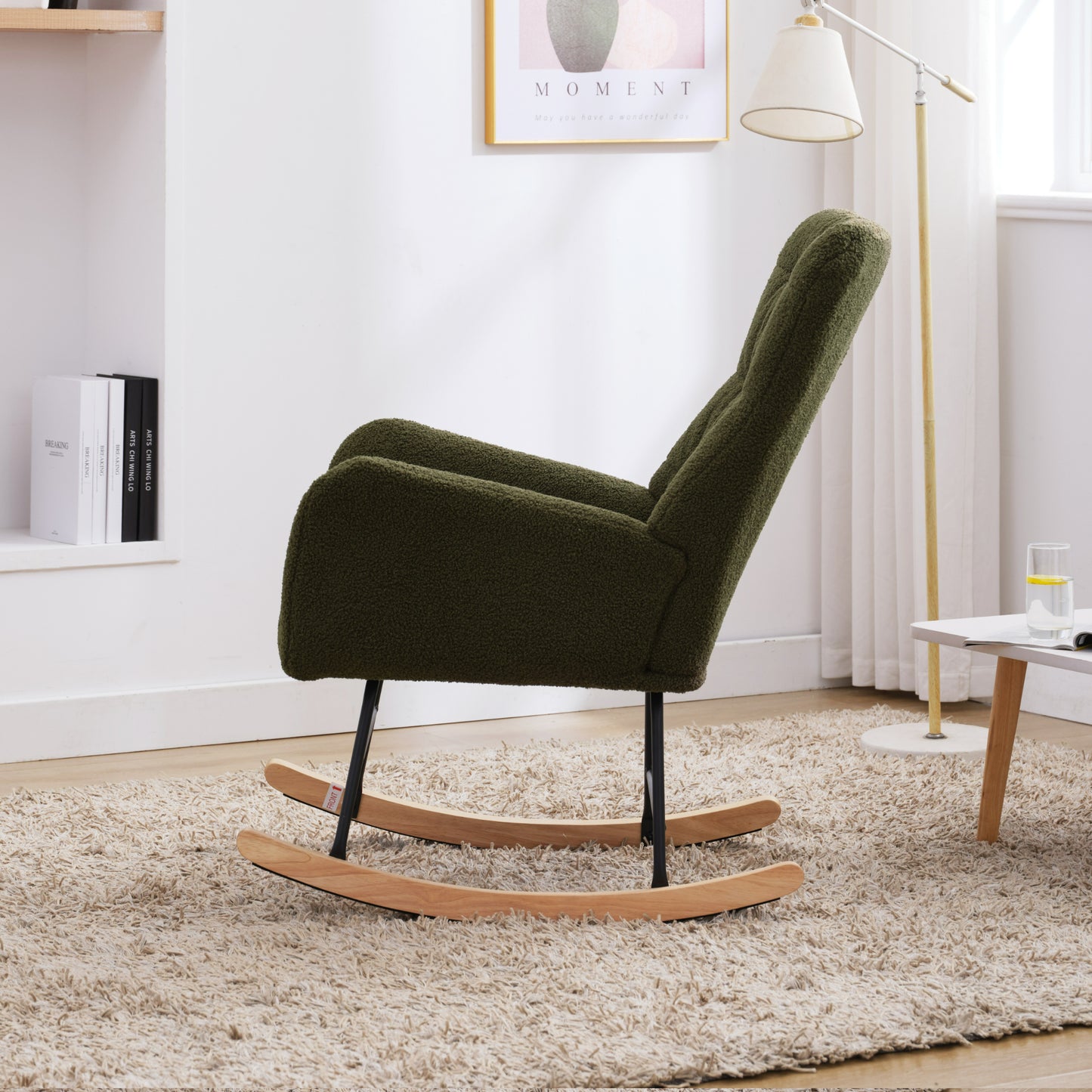 Lyons Nursery Rocking Chair - Dark Green