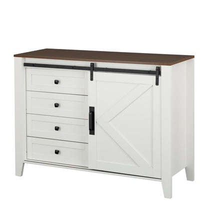 Otis Storage Cabinet - White