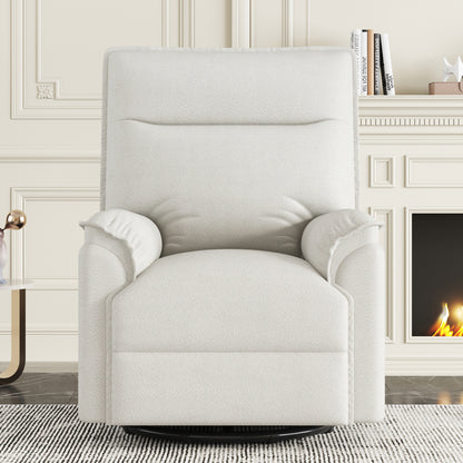 Hano 360° Swivel Recliner Chair - Beige