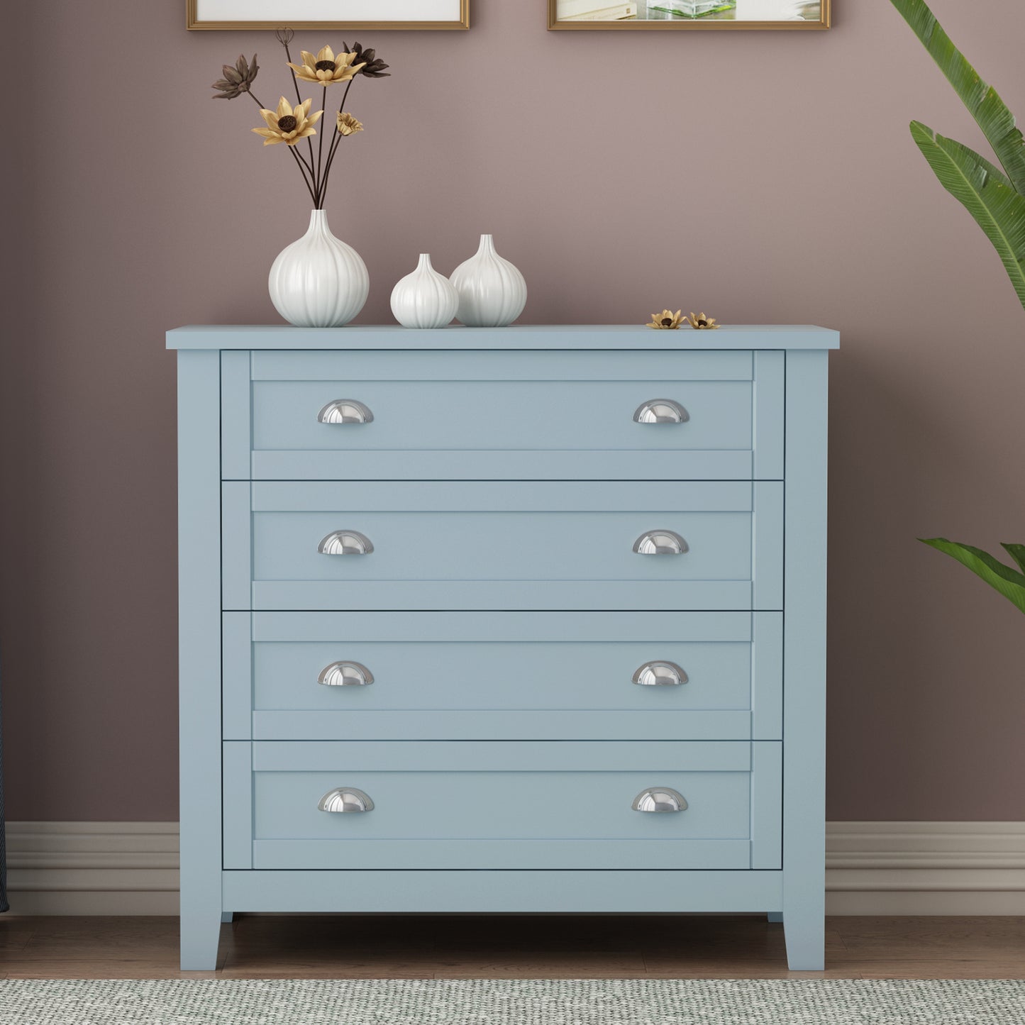 Dino Sideboard Cabinet - Grayish Blue