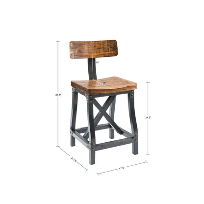 Lancaster Counter Stool - Walnut