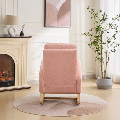 Lester Rocking Chair - Pink