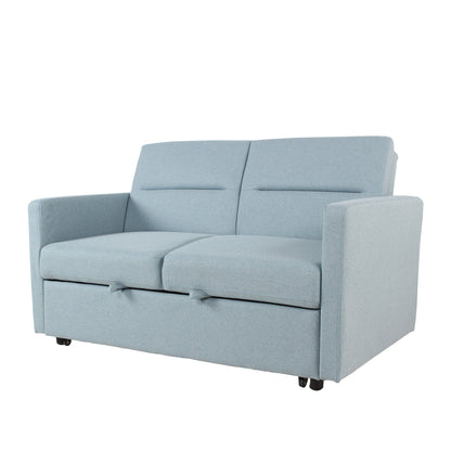 Bolton Loveseat Sleeper - Light Blue