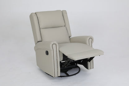 Daniela 360 Swivel Manual Recliner - Beige