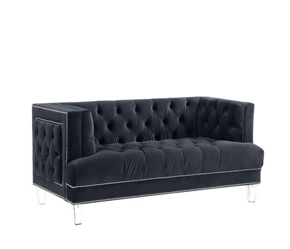 Ansario Velvet Loveseat