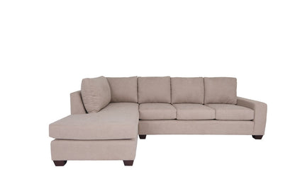 Chroma L Shaped Sectional Sofas - Tan