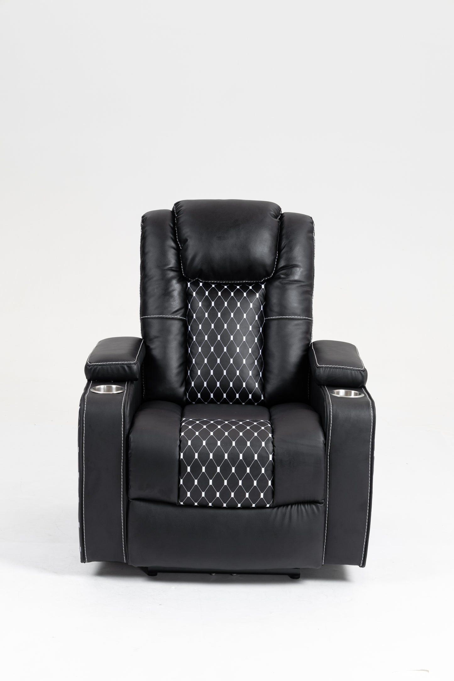 Warner II Power Recliner with Multifunctional Features - Black