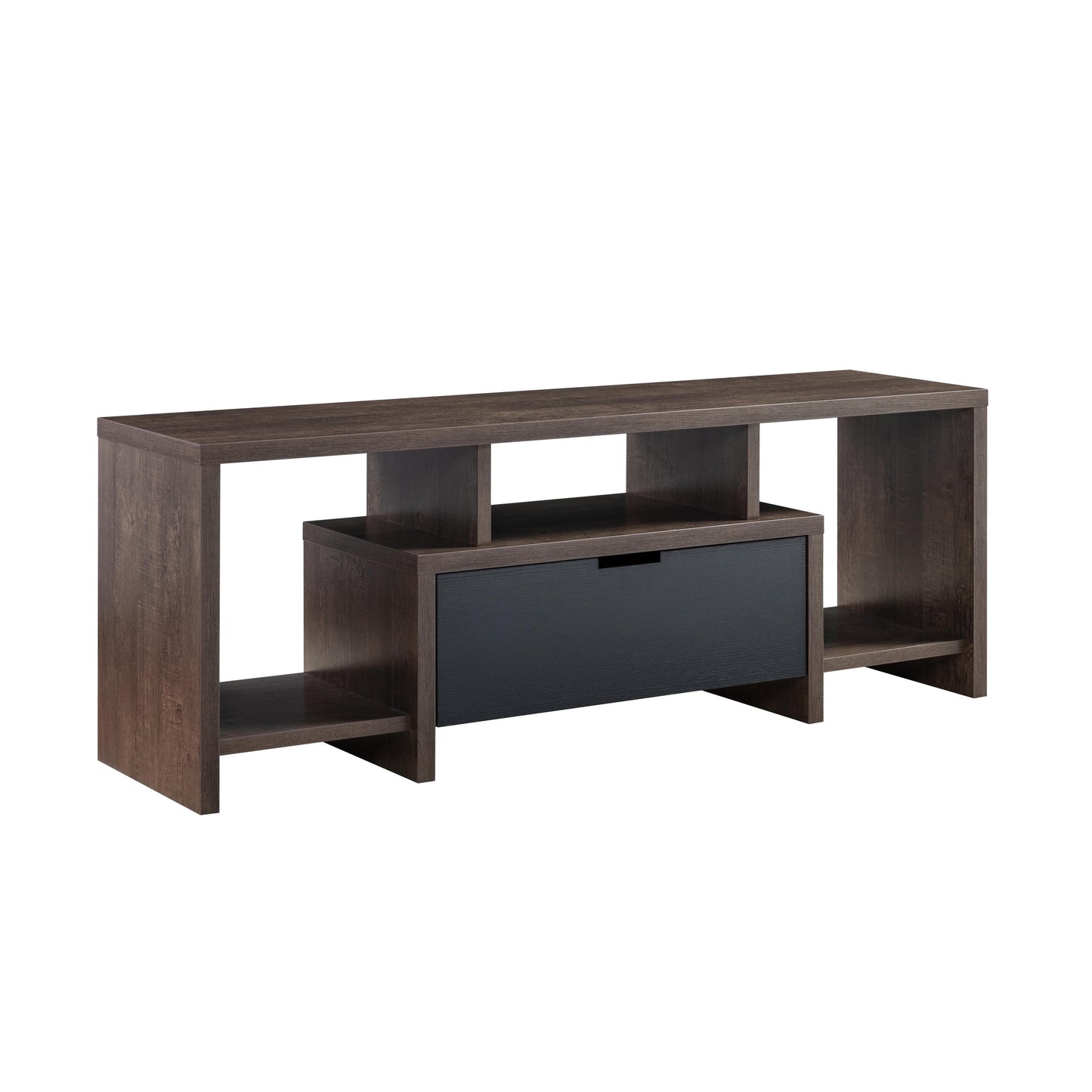 Sake TV Stand Walnut - Oak/Black