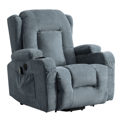 Bonilla Power Lift Recliner Chair - Blue