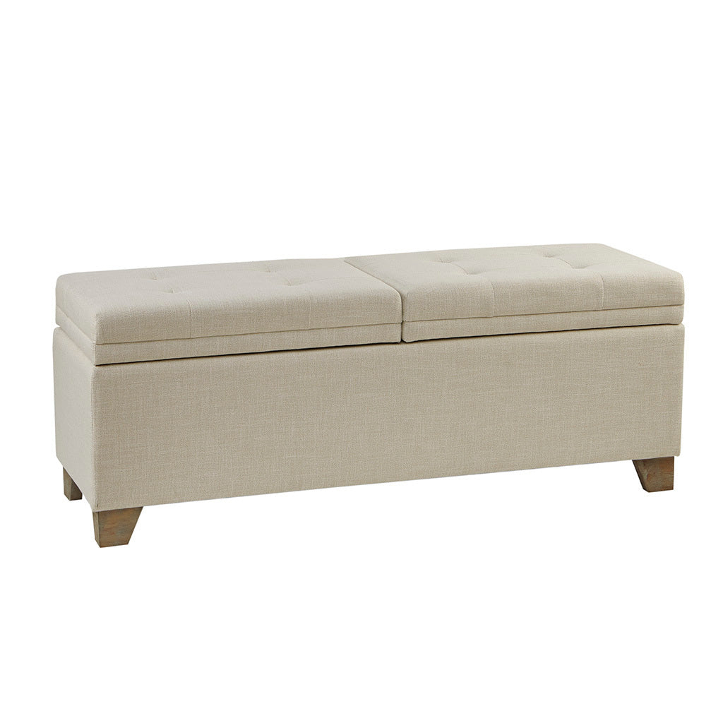 Madison Storage Bench - Natural