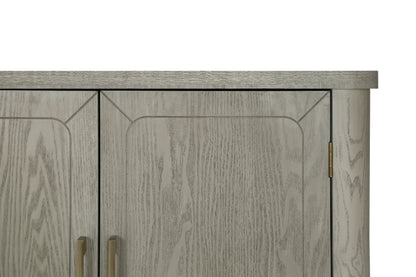 Sonia Four Door Storage Cabinet - Gray