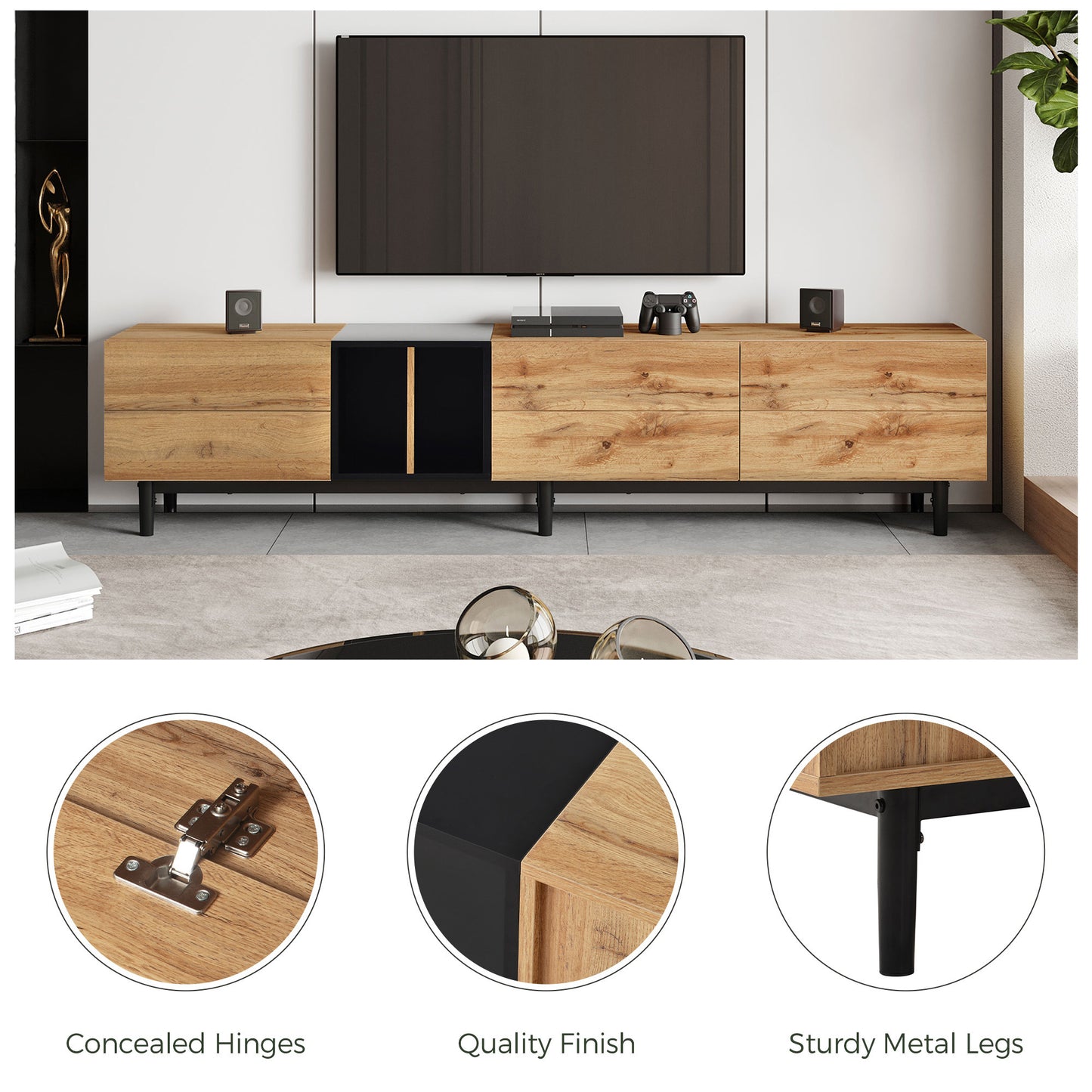 Parker TV Stand - Natural