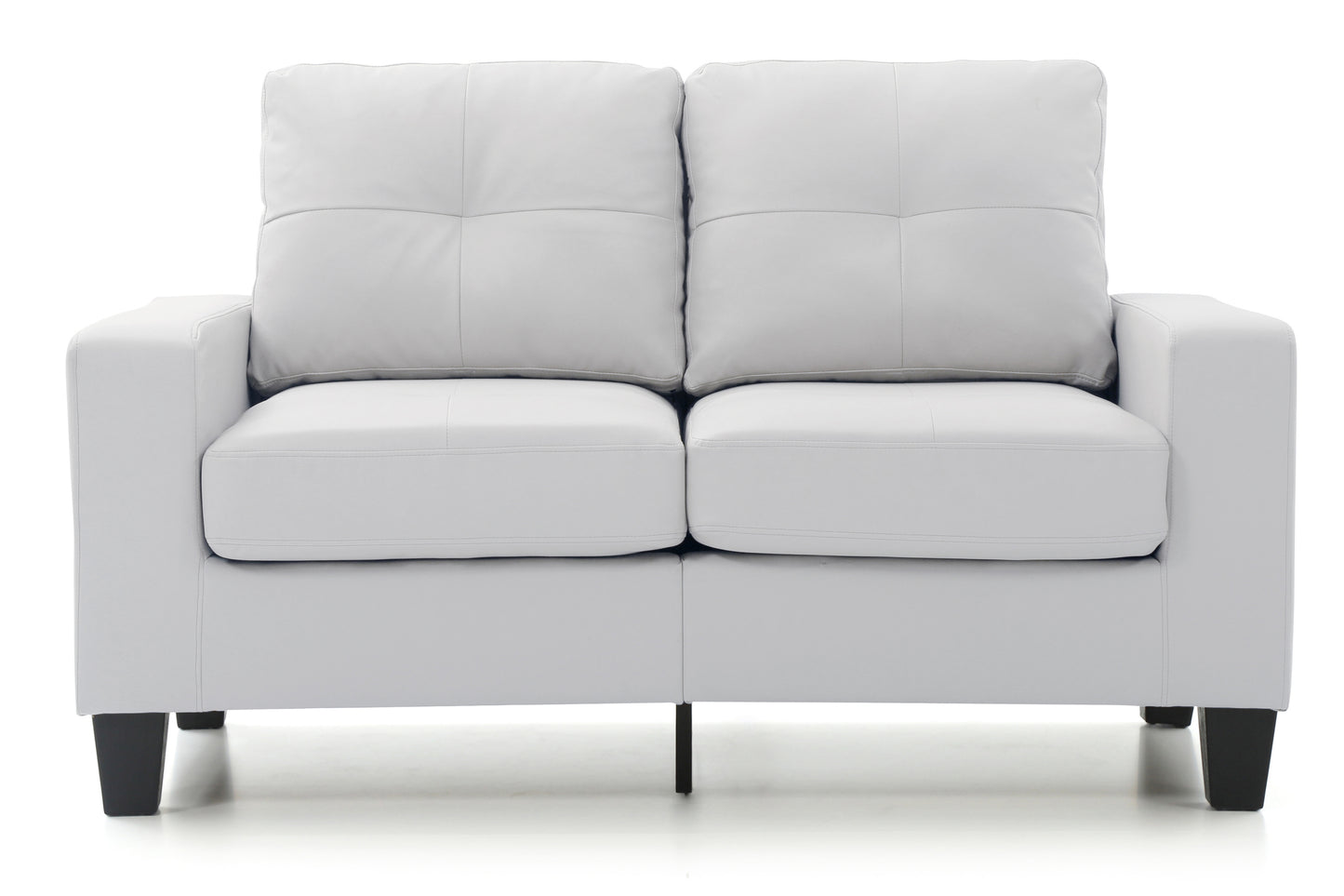 Newbury Modular Loveseat - White