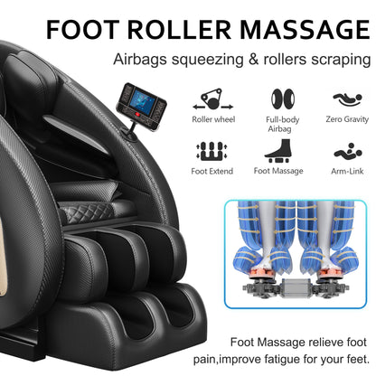 Zero One Massage Recliner with Zero Gravity Full Body Air Pressure