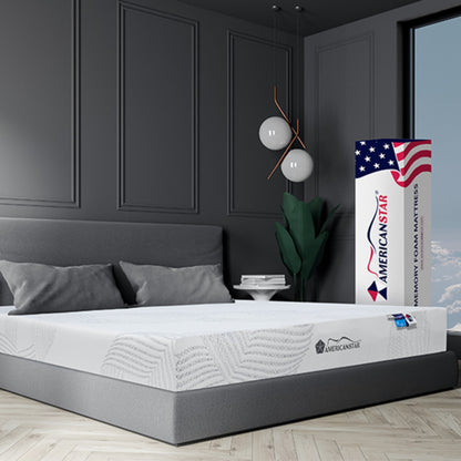 Capella Aero Gel Memory Foam Firm Foam 8" Mattress - Full