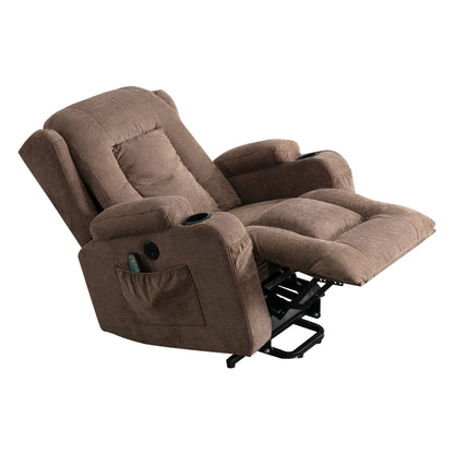 Bonilla Power Lift Recliner Chair - Brown