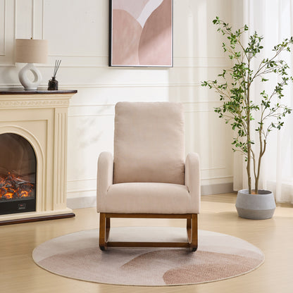 Lester Rocking Chair - Beige