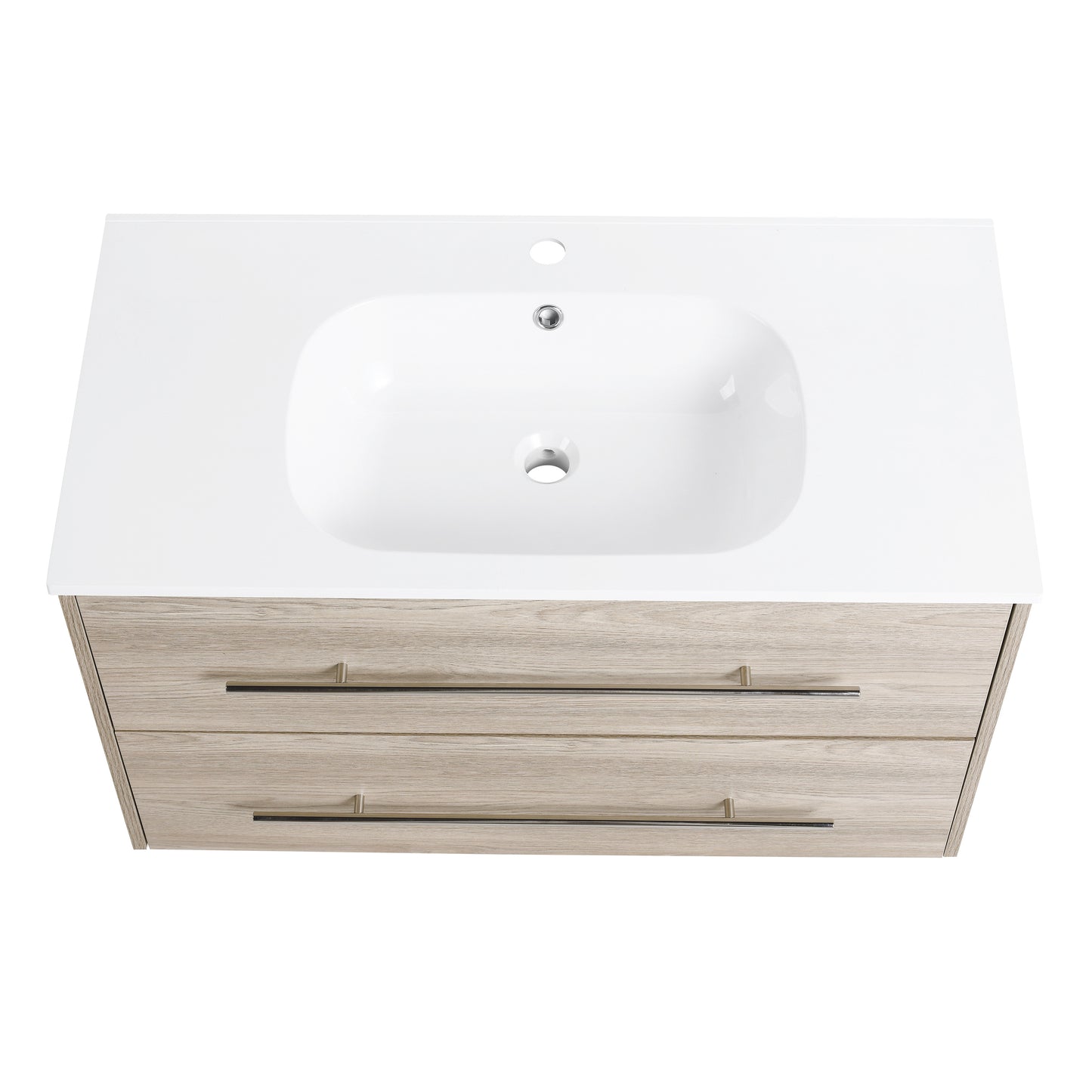 36 Inch Wall Mounted Bathroom Vanity(KD-Packing)-BVC04936WEO