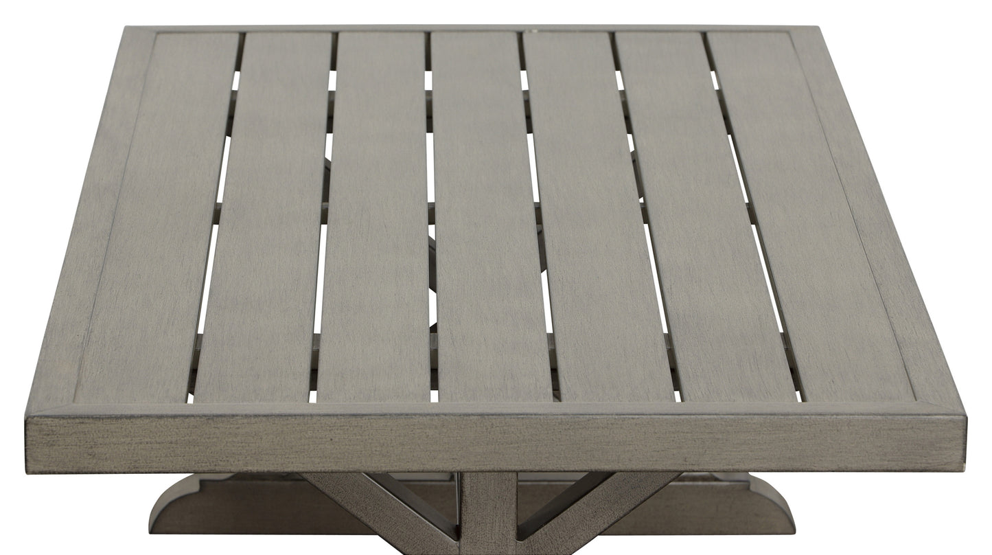 Nish Rust-Resistant Outdoor Coffee Table - Light Brown