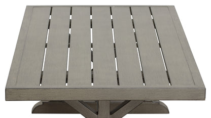 Nish Rust-Resistant Outdoor Coffee Table - Light Brown