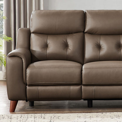 Torino Power Headrest Zero Gravity Reclining Loveseat - Brown