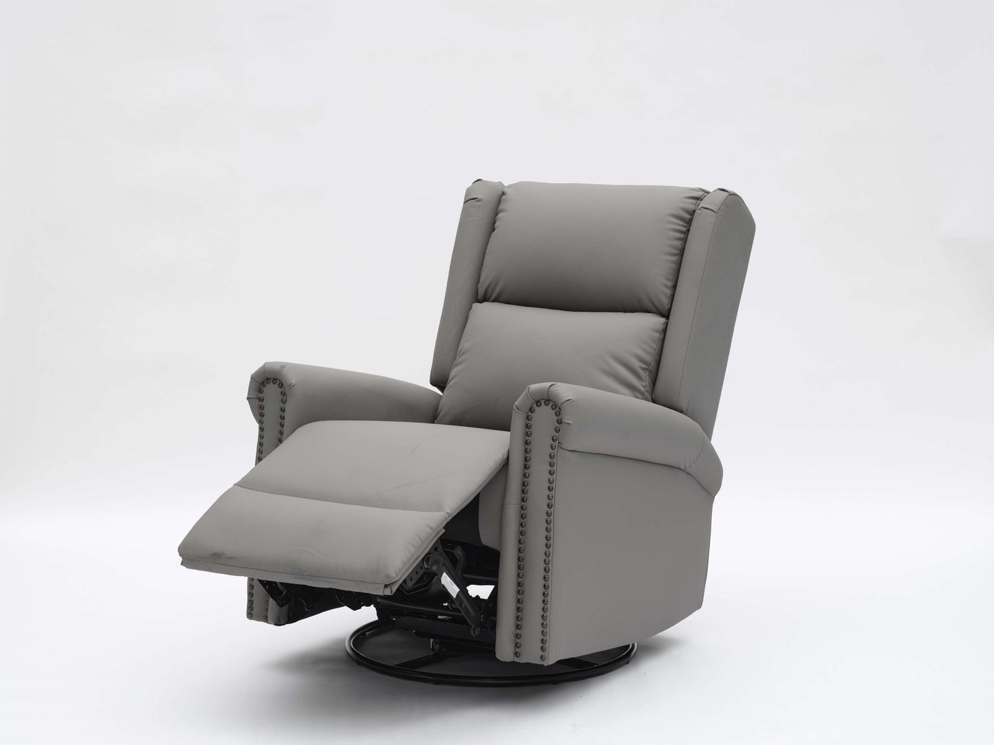 Daniela 360 Swivel Manual Recliner - Gray